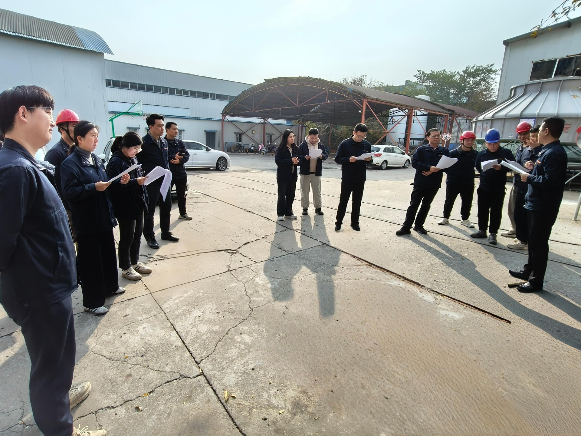 中機新材開展機械傷害事故現場處置應急演練